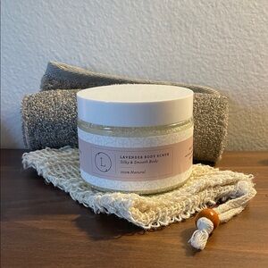 Lavender Body Scrub - Exfoliating Set